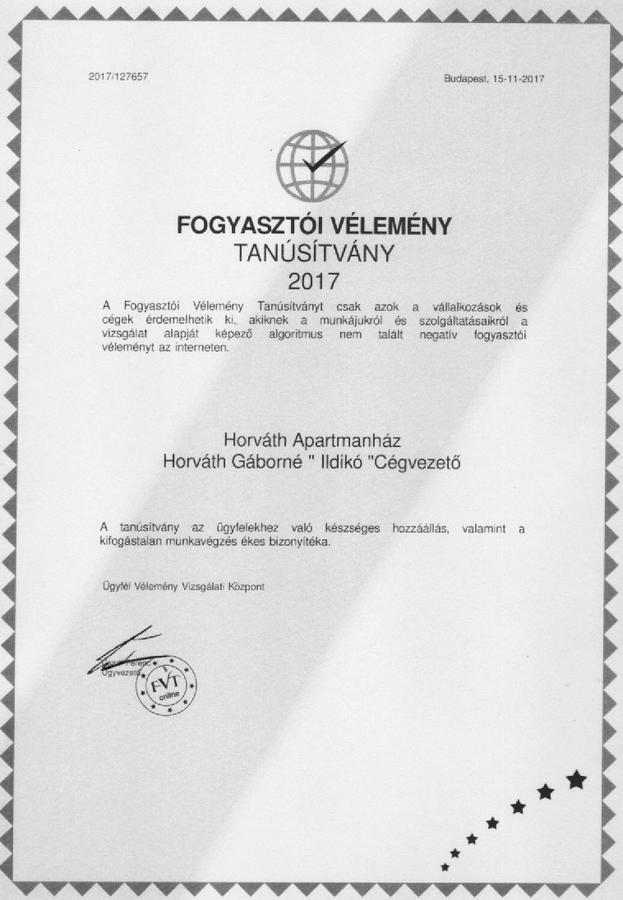 Horváth Apartmanház Kaposvar Ngoại thất bức ảnh